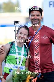 25.08.2024, Otepaeae, Estonia (EST): Baiba Bendika (LAT) - IBU Summer Biathlon World Championships, mass women, Otepaeae (EST). www.nordicfocus.com. © Manzoni/NordicFocus. Every downloaded picture is fee-liable.