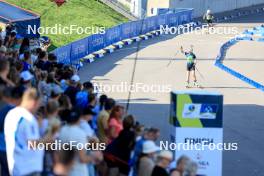 25.08.2024, Otepaeae, Estonia (EST): Suvi Minkkinen (FIN) - IBU Summer Biathlon World Championships, mass women, Otepaeae (EST). www.nordicfocus.com. © Manzoni/NordicFocus. Every downloaded picture is fee-liable.