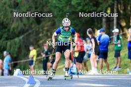 25.08.2024, Otepaeae, Estonia (EST): Suvi Minkkinen (FIN) - IBU Summer Biathlon World Championships, mass women, Otepaeae (EST). www.nordicfocus.com. © Manzoni/NordicFocus. Every downloaded picture is fee-liable.