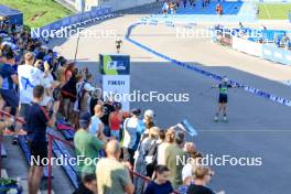 25.08.2024, Otepaeae, Estonia (EST): Suvi Minkkinen (FIN) - IBU Summer Biathlon World Championships, mass women, Otepaeae (EST). www.nordicfocus.com. © Manzoni/NordicFocus. Every downloaded picture is fee-liable.