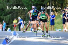 25.08.2024, Otepaeae, Estonia (EST): Polina Yegorova (KAZ) - IBU Summer Biathlon World Championships, mass women, Otepaeae (EST). www.nordicfocus.com. © Manzoni/NordicFocus. Every downloaded picture is fee-liable.