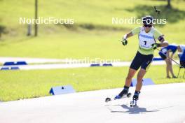 25.08.2024, Otepaeae, Estonia (EST): Vitalii Mandzyn (UKR) - IBU Summer Biathlon World Championships, pursuit junior men, Otepaeae (EST). www.nordicfocus.com. © Manzoni/NordicFocus. Every downloaded picture is fee-liable.