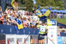 25.08.2024, Otepaeae, Estonia (EST): Vitalii Mandzyn (UKR) - IBU Summer Biathlon World Championships, pursuit junior men, Otepaeae (EST). www.nordicfocus.com. © Manzoni/NordicFocus. Every downloaded picture is fee-liable.