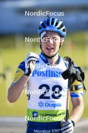 25.08.2024, Otepaeae, Estonia (EST): Victor Berglund (SWE) - IBU Summer Biathlon World Championships, pursuit junior men, Otepaeae (EST). www.nordicfocus.com. © Manzoni/NordicFocus. Every downloaded picture is fee-liable.