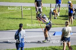 25.08.2024, Otepaeae, Estonia (EST): Mark-Markos Kehva (EST) - IBU Summer Biathlon World Championships, pursuit junior men, Otepaeae (EST). www.nordicfocus.com. © Manzoni/NordicFocus. Every downloaded picture is fee-liable.