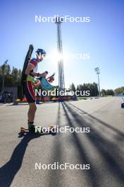 25.08.2024, Otepaeae, Estonia (EST): Andreas Aas (NOR) - IBU Summer Biathlon World Championships, pursuit junior men, Otepaeae (EST). www.nordicfocus.com. © Manzoni/NordicFocus. Every downloaded picture is fee-liable.