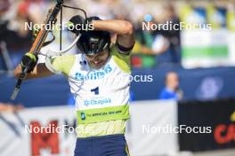 25.08.2024, Otepaeae, Estonia (EST): Vitalii Mandzyn (UKR) - IBU Summer Biathlon World Championships, pursuit junior men, Otepaeae (EST). www.nordicfocus.com. © Manzoni/NordicFocus. Every downloaded picture is fee-liable.