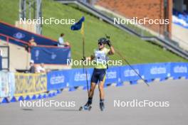 25.08.2024, Otepaeae, Estonia (EST): Vitalii Mandzyn (UKR) - IBU Summer Biathlon World Championships, pursuit junior men, Otepaeae (EST). www.nordicfocus.com. © Manzoni/NordicFocus. Every downloaded picture is fee-liable.