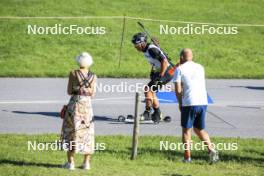 25.08.2024, Otepaeae, Estonia (EST): Rasmus Tiislar (EST) - IBU Summer Biathlon World Championships, pursuit junior men, Otepaeae (EST). www.nordicfocus.com. © Manzoni/NordicFocus. Every downloaded picture is fee-liable.