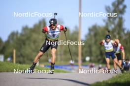 25.08.2024, Otepaeae, Estonia (EST): Fabian Suchodolski (POL) - IBU Summer Biathlon World Championships, pursuit junior men, Otepaeae (EST). www.nordicfocus.com. © Manzoni/NordicFocus. Every downloaded picture is fee-liable.