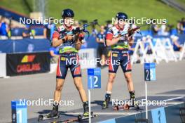 25.08.2024, Otepaeae, Estonia (EST): Kasper Kalkenberg (NOR) - IBU Summer Biathlon World Championships, pursuit junior men, Otepaeae (EST). www.nordicfocus.com. © Manzoni/NordicFocus. Every downloaded picture is fee-liable.