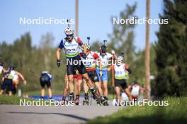 25.08.2024, Otepaeae, Estonia (EST): Maxim Mejtsky (SVK) - IBU Summer Biathlon World Championships, pursuit junior men, Otepaeae (EST). www.nordicfocus.com. © Manzoni/NordicFocus. Every downloaded picture is fee-liable.