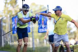 25.08.2024, Otepaeae, Estonia (EST): Vitalii Mandzyn (UKR) - IBU Summer Biathlon World Championships, pursuit junior men, Otepaeae (EST). www.nordicfocus.com. © Manzoni/NordicFocus. Every downloaded picture is fee-liable.