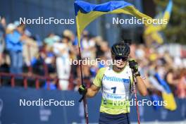 25.08.2024, Otepaeae, Estonia (EST): Vitalii Mandzyn (UKR) - IBU Summer Biathlon World Championships, pursuit junior men, Otepaeae (EST). www.nordicfocus.com. © Manzoni/NordicFocus. Every downloaded picture is fee-liable.