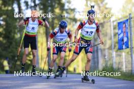 25.08.2024, Otepaeae, Estonia (EST): Kasper Kalkenberg (NOR) - IBU Summer Biathlon World Championships, pursuit junior men, Otepaeae (EST). www.nordicfocus.com. © Manzoni/NordicFocus. Every downloaded picture is fee-liable.