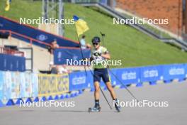 25.08.2024, Otepaeae, Estonia (EST): Vitalii Mandzyn (UKR) - IBU Summer Biathlon World Championships, pursuit junior men, Otepaeae (EST). www.nordicfocus.com. © Manzoni/NordicFocus. Every downloaded picture is fee-liable.