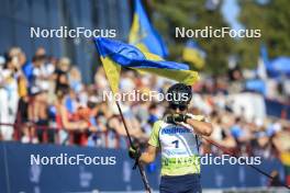 25.08.2024, Otepaeae, Estonia (EST): Vitalii Mandzyn (UKR) - IBU Summer Biathlon World Championships, pursuit junior men, Otepaeae (EST). www.nordicfocus.com. © Manzoni/NordicFocus. Every downloaded picture is fee-liable.