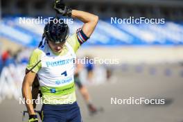 25.08.2024, Otepaeae, Estonia (EST): Vitalii Mandzyn (UKR) - IBU Summer Biathlon World Championships, pursuit junior men, Otepaeae (EST). www.nordicfocus.com. © Manzoni/NordicFocus. Every downloaded picture is fee-liable.