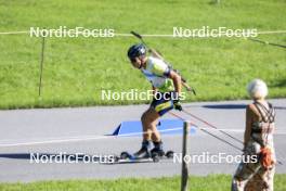 25.08.2024, Otepaeae, Estonia (EST): Vitalii Mandzyn (UKR) - IBU Summer Biathlon World Championships, pursuit junior men, Otepaeae (EST). www.nordicfocus.com. © Manzoni/NordicFocus. Every downloaded picture is fee-liable.