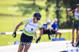 25.08.2024, Otepaeae, Estonia (EST): Vitalii Mandzyn (UKR) - IBU Summer Biathlon World Championships, pursuit junior men, Otepaeae (EST). www.nordicfocus.com. © Manzoni/NordicFocus. Every downloaded picture is fee-liable.