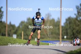 25.08.2024, Otepaeae, Estonia (EST): Konstantin Vasilev (BUL) - IBU Summer Biathlon World Championships, pursuit junior men, Otepaeae (EST). www.nordicfocus.com. © Manzoni/NordicFocus. Every downloaded picture is fee-liable.