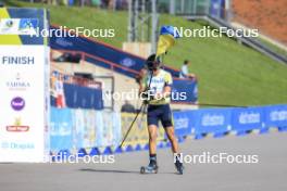 25.08.2024, Otepaeae, Estonia (EST): Vitalii Mandzyn (UKR) - IBU Summer Biathlon World Championships, pursuit junior men, Otepaeae (EST). www.nordicfocus.com. © Manzoni/NordicFocus. Every downloaded picture is fee-liable.