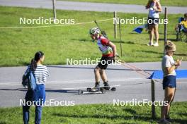 25.08.2024, Otepaeae, Estonia (EST): Kacper Brzoska (POL) - IBU Summer Biathlon World Championships, pursuit junior men, Otepaeae (EST). www.nordicfocus.com. © Manzoni/NordicFocus. Every downloaded picture is fee-liable.