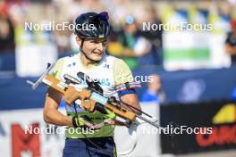 25.08.2024, Otepaeae, Estonia (EST): Vitalii Mandzyn (UKR) - IBU Summer Biathlon World Championships, pursuit junior men, Otepaeae (EST). www.nordicfocus.com. © Manzoni/NordicFocus. Every downloaded picture is fee-liable.