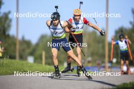 25.08.2024, Otepaeae, Estonia (EST): Bohdan Borkovskyi (UKR) - IBU Summer Biathlon World Championships, pursuit junior men, Otepaeae (EST). www.nordicfocus.com. © Manzoni/NordicFocus. Every downloaded picture is fee-liable.