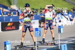 25.08.2024, Otepaeae, Estonia (EST): Kasper Kalkenberg (NOR) - IBU Summer Biathlon World Championships, pursuit junior men, Otepaeae (EST). www.nordicfocus.com. © Manzoni/NordicFocus. Every downloaded picture is fee-liable.