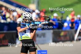 25.08.2024, Otepaeae, Estonia (EST): Lora Hristova (BUL) - IBU Summer Biathlon World Championships, pursuit junior women, Otepaeae (EST). www.nordicfocus.com. © Manzoni/NordicFocus. Every downloaded picture is fee-liable.