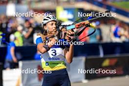 25.08.2024, Otepaeae, Estonia (EST): Olena Horodna (UKR) - IBU Summer Biathlon World Championships, pursuit junior women, Otepaeae (EST). www.nordicfocus.com. © Manzoni/NordicFocus. Every downloaded picture is fee-liable.