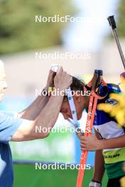 25.08.2024, Otepaeae, Estonia (EST): Lora Hristova (BUL) - IBU Summer Biathlon World Championships, pursuit junior women, Otepaeae (EST). www.nordicfocus.com. © Manzoni/NordicFocus. Every downloaded picture is fee-liable.