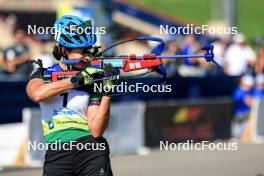 25.08.2024, Otepaeae, Estonia (EST): Valentina Dimitrova (BUL) - IBU Summer Biathlon World Championships, pursuit junior women, Otepaeae (EST). www.nordicfocus.com. © Manzoni/NordicFocus. Every downloaded picture is fee-liable.