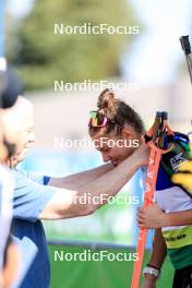 25.08.2024, Otepaeae, Estonia (EST): Lora Hristova (BUL) - IBU Summer Biathlon World Championships, pursuit junior women, Otepaeae (EST). www.nordicfocus.com. © Manzoni/NordicFocus. Every downloaded picture is fee-liable.