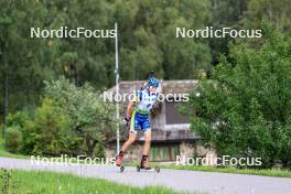 24.08.2024, Otepaeae, Estonia (EST): Victor Berglund (SWE) - IBU Summer Biathlon World Championships, sprint junior men, Otepaeae (EST). www.nordicfocus.com. © Manzoni/NordicFocus. Every downloaded picture is fee-liable.