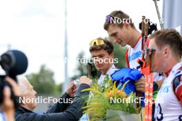 24.08.2024, Otepaeae, Estonia (EST): Vitalii Mandzyn (UKR) - IBU Summer Biathlon World Championships, sprint junior men, Otepaeae (EST). www.nordicfocus.com. © Manzoni/NordicFocus. Every downloaded picture is fee-liable.