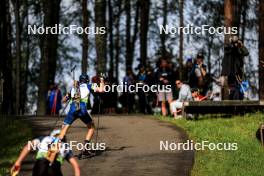 24.08.2024, Otepaeae, Estonia (EST): Victor Berglund (SWE) - IBU Summer Biathlon World Championships, sprint junior men, Otepaeae (EST). www.nordicfocus.com. © Manzoni/NordicFocus. Every downloaded picture is fee-liable.