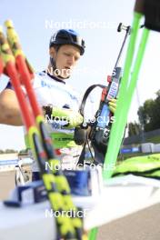 24.08.2024, Otepaeae, Estonia (EST): Matija Legovic (CRO) - IBU Summer Biathlon World Championships, sprint junior men, Otepaeae (EST). www.nordicfocus.com. © Manzoni/NordicFocus. Every downloaded picture is fee-liable.