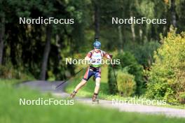 24.08.2024, Otepaeae, Estonia (EST): Andreas Praesterud (NOR) - IBU Summer Biathlon World Championships, sprint junior men, Otepaeae (EST). www.nordicfocus.com. © Manzoni/NordicFocus. Every downloaded picture is fee-liable.