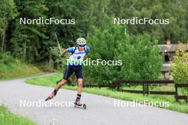 24.08.2024, Otepaeae, Estonia (EST): Ankhbold Boldbaatar (MGL) - IBU Summer Biathlon World Championships, sprint junior men, Otepaeae (EST). www.nordicfocus.com. © Manzoni/NordicFocus. Every downloaded picture is fee-liable.