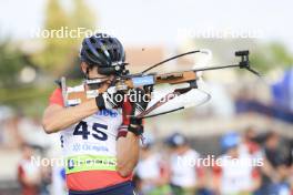 24.08.2024, Otepaeae, Estonia (EST): Vitalii Mandzyn (UKR) - IBU Summer Biathlon World Championships, sprint junior men, Otepaeae (EST). www.nordicfocus.com. © Manzoni/NordicFocus. Every downloaded picture is fee-liable.