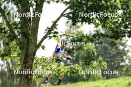 24.08.2024, Otepaeae, Estonia (EST): Konstantinos Metsios (GRE) - IBU Summer Biathlon World Championships, sprint junior men, Otepaeae (EST). www.nordicfocus.com. © Manzoni/NordicFocus. Every downloaded picture is fee-liable.