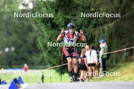 24.08.2024, Otepaeae, Estonia (EST): Kasper Kalkenberg (NOR) - IBU Summer Biathlon World Championships, sprint junior men, Otepaeae (EST). www.nordicfocus.com. © Manzoni/NordicFocus. Every downloaded picture is fee-liable.