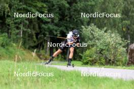 24.08.2024, Otepaeae, Estonia (EST): Mark-Markos Kehva (EST) - IBU Summer Biathlon World Championships, sprint junior men, Otepaeae (EST). www.nordicfocus.com. © Manzoni/NordicFocus. Every downloaded picture is fee-liable.