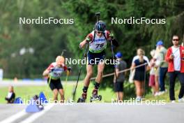 24.08.2024, Otepaeae, Estonia (EST): Yehor Makarenko (UKR) - IBU Summer Biathlon World Championships, sprint junior men, Otepaeae (EST). www.nordicfocus.com. © Manzoni/NordicFocus. Every downloaded picture is fee-liable.