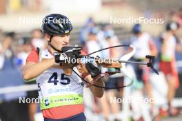 24.08.2024, Otepaeae, Estonia (EST): Vitalii Mandzyn (UKR) - IBU Summer Biathlon World Championships, sprint junior men, Otepaeae (EST). www.nordicfocus.com. © Manzoni/NordicFocus. Every downloaded picture is fee-liable.