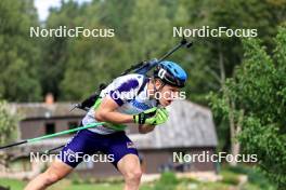 24.08.2024, Otepaeae, Estonia (EST): Matija Legovic (CRO) - IBU Summer Biathlon World Championships, sprint junior men, Otepaeae (EST). www.nordicfocus.com. © Manzoni/NordicFocus. Every downloaded picture is fee-liable.