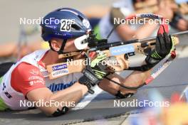 24.08.2024, Otepaeae, Estonia (EST): Konrad Badacz (POL) - IBU Summer Biathlon World Championships, sprint junior men, Otepaeae (EST). www.nordicfocus.com. © Manzoni/NordicFocus. Every downloaded picture is fee-liable.