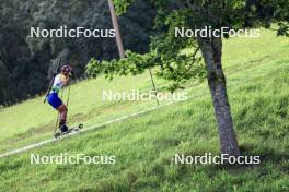 24.08.2024, Otepaeae, Estonia (EST): Dragos Barbieru (ROU) - IBU Summer Biathlon World Championships, sprint junior men, Otepaeae (EST). www.nordicfocus.com. © Manzoni/NordicFocus. Every downloaded picture is fee-liable.